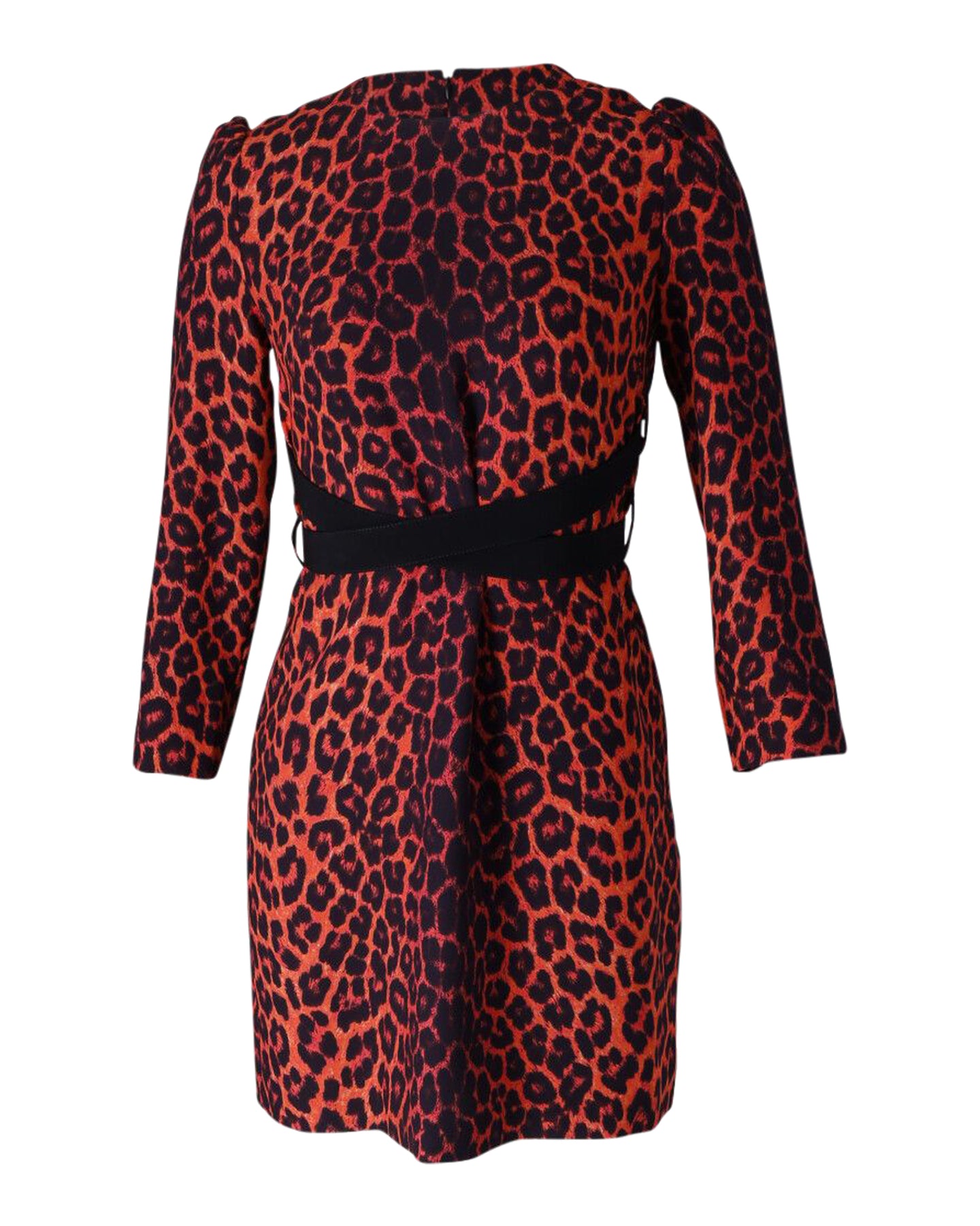 Victoria Beckham Bedrucktes Kleid aus Polyester mit Tiermuster