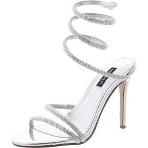 Maskil 2 Rhinestone Ankle Strap Absatz