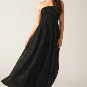 SEARCHING FOR LOVE Kleid aus gewebtem Maxi