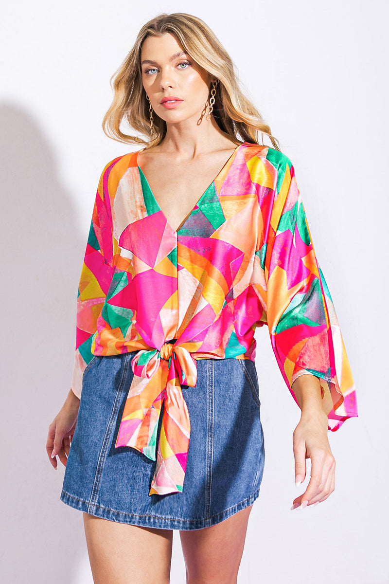 BE MINE FOREVER gewebt TOP