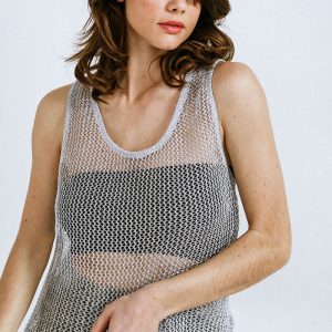 LOST IN THE WAVES Gewebte Tank Top