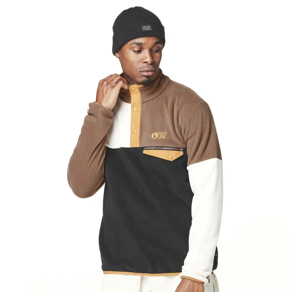 Bild Arcca 1/4 Fleece Top – Herren