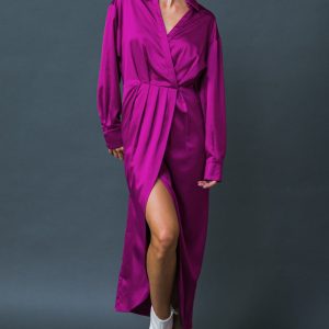 Zu gut, um wahr zu sein gewebt MIDI Kleid
