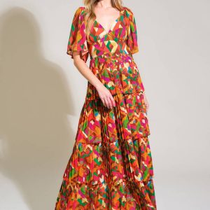 COASTAL DREAMS Kleid aus gewebtem Maxi