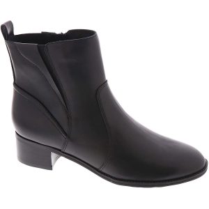 Serena Leder geprägte Stiefeletten