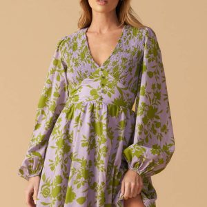 WINGS EINES DREAM gewebt MINI Kleid