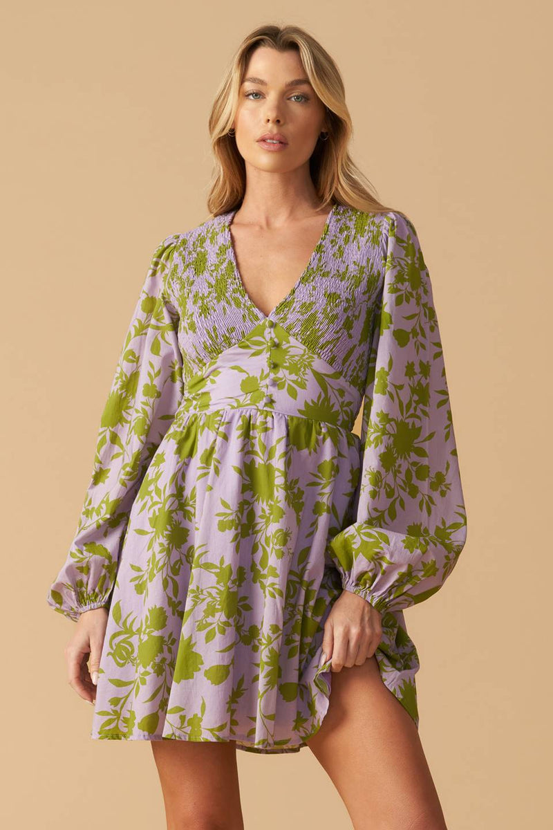 WINGS EINES DREAM gewebt MINI Kleid