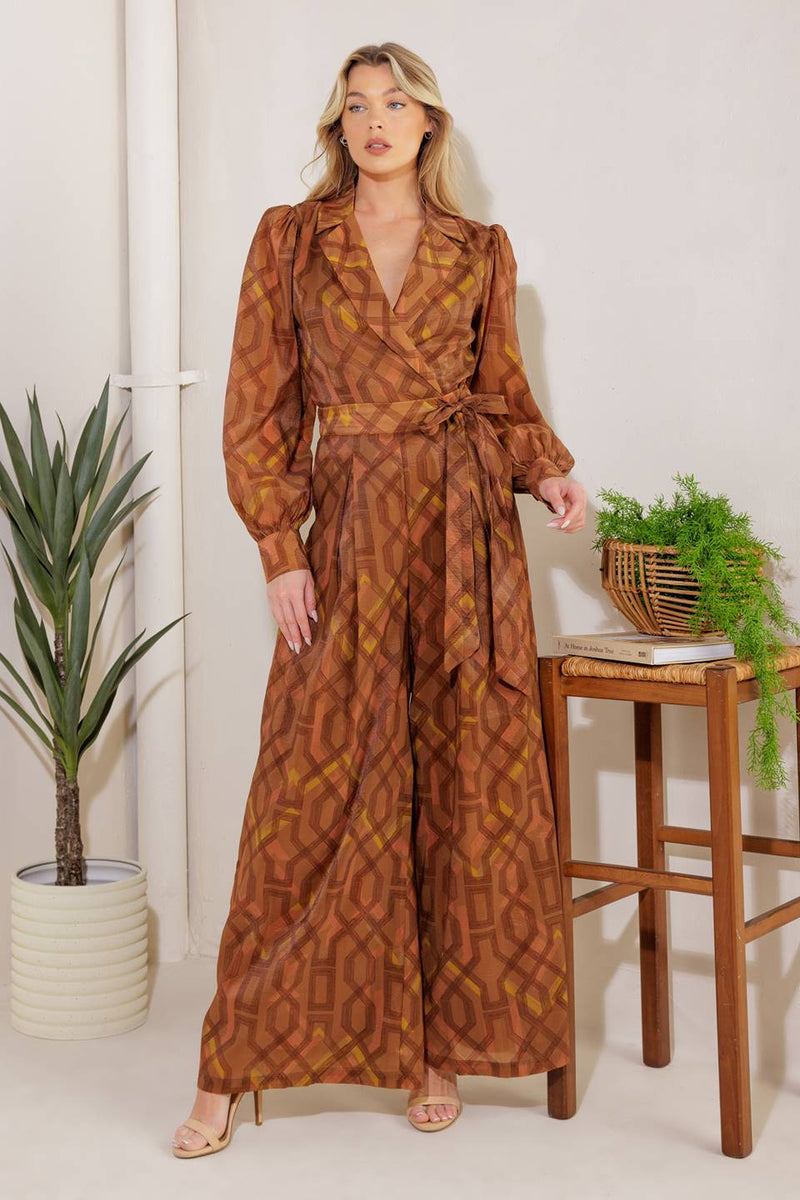 VERLOREN IM STARS gewebt Jumpsuit