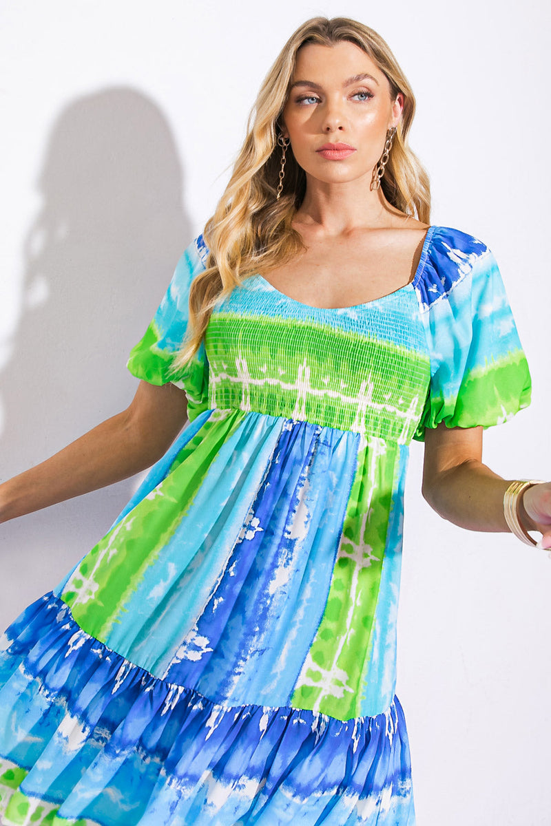 ESSENCE OF SOMMER gewebt MINI Kleid