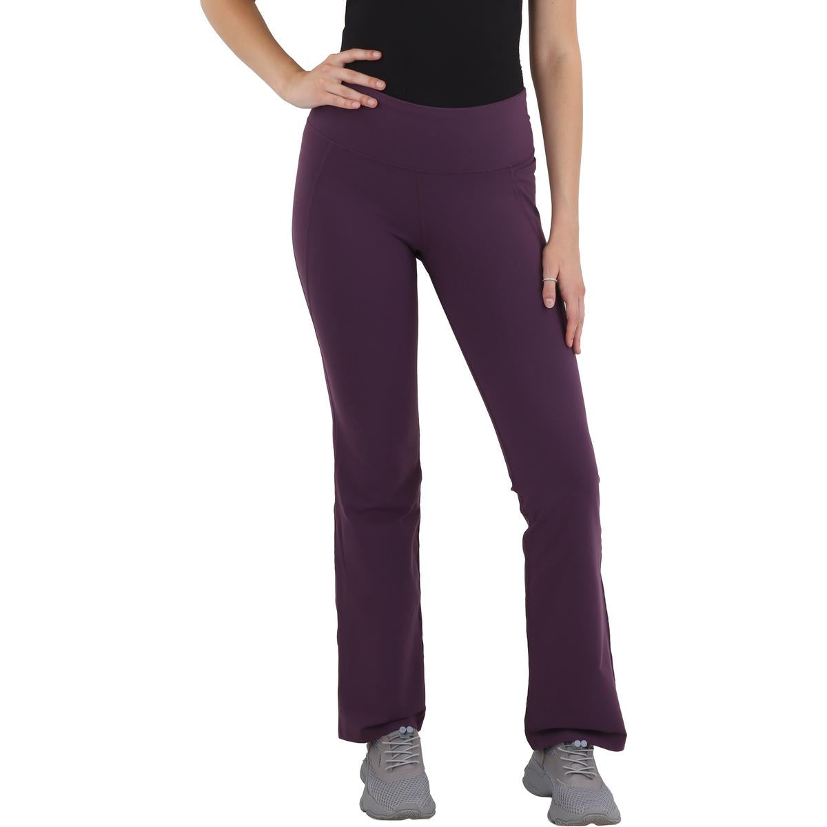 HR Mini-Flare Legging Tasche aus Nylon Yogahose