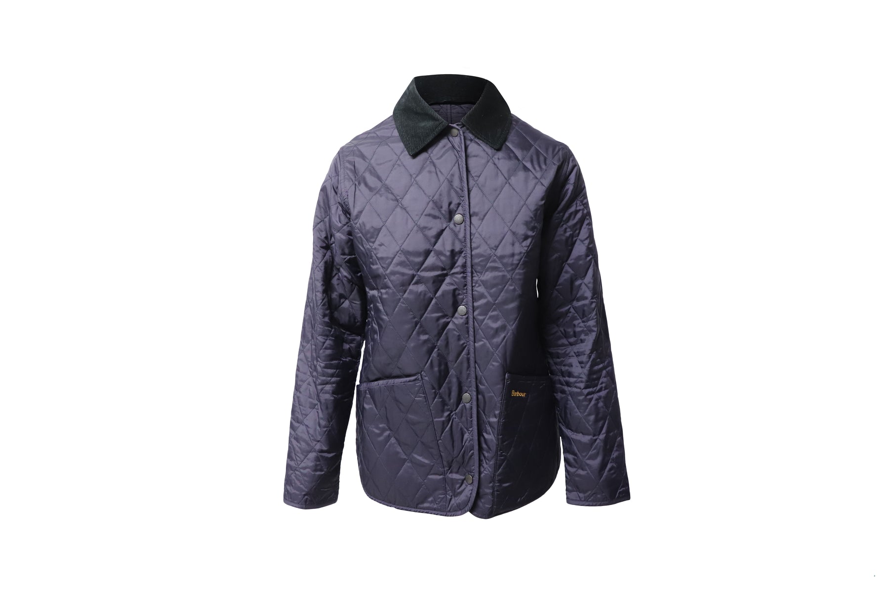 Barbour Liddesdale gesteppte Herrenjacke in Dunkelblau Blau Nylon