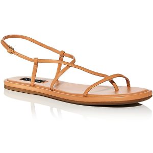 Cushioned Footbed Kunstleder Strappy Sandalen