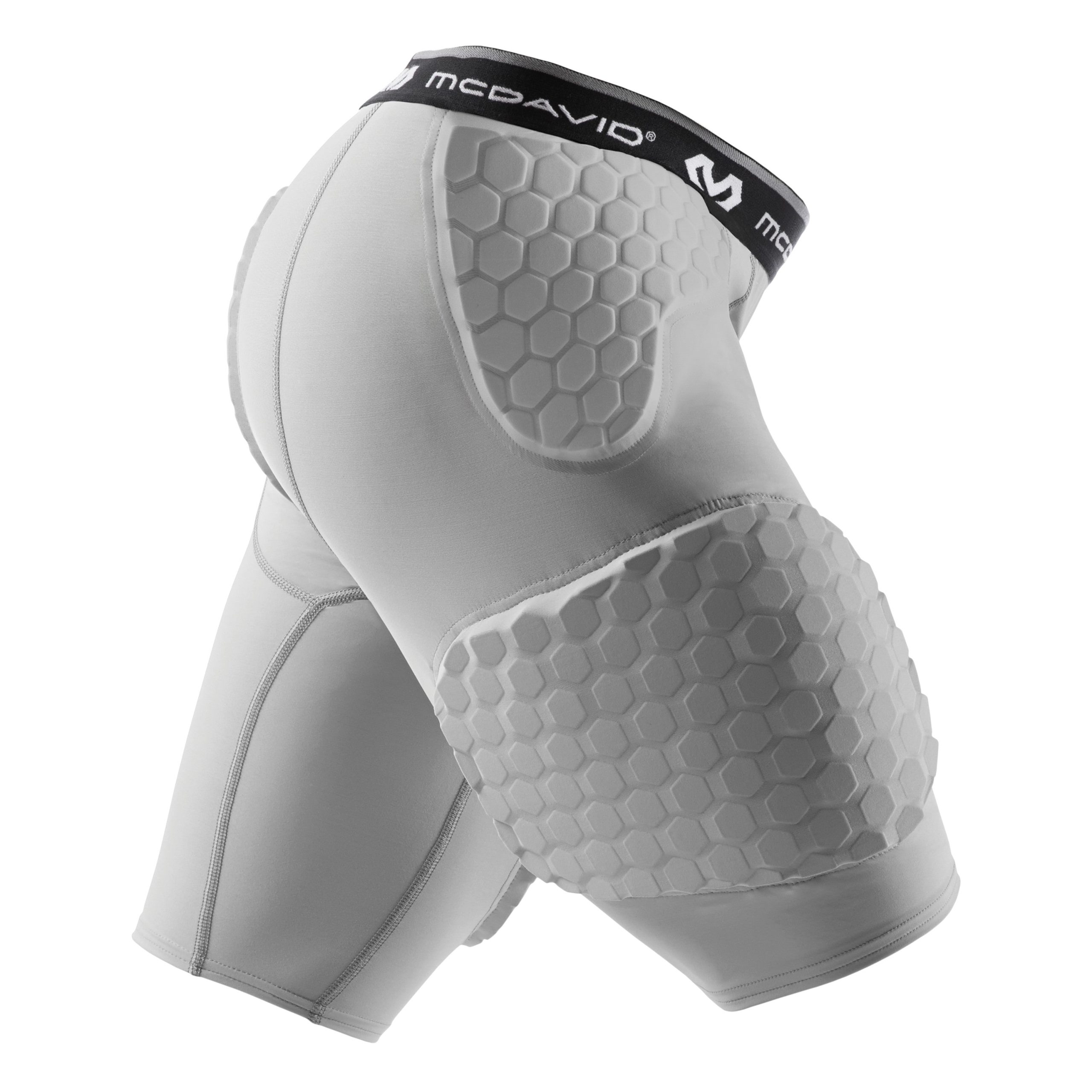 McDavid Hex Dual-Density Shorts mit konturiertem Wrap-Around Oberschenkel