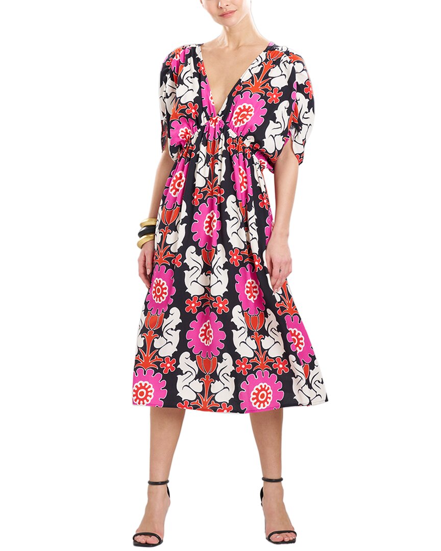 Natori Shirred Empire Kleid