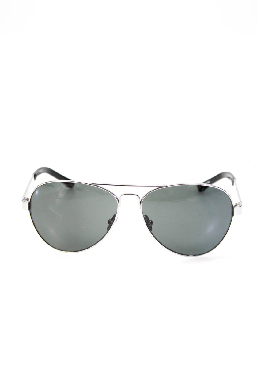 Oscar de la Renta Damen verdrahtete gerahmte Aviator Sonnenbrille braun 135mm