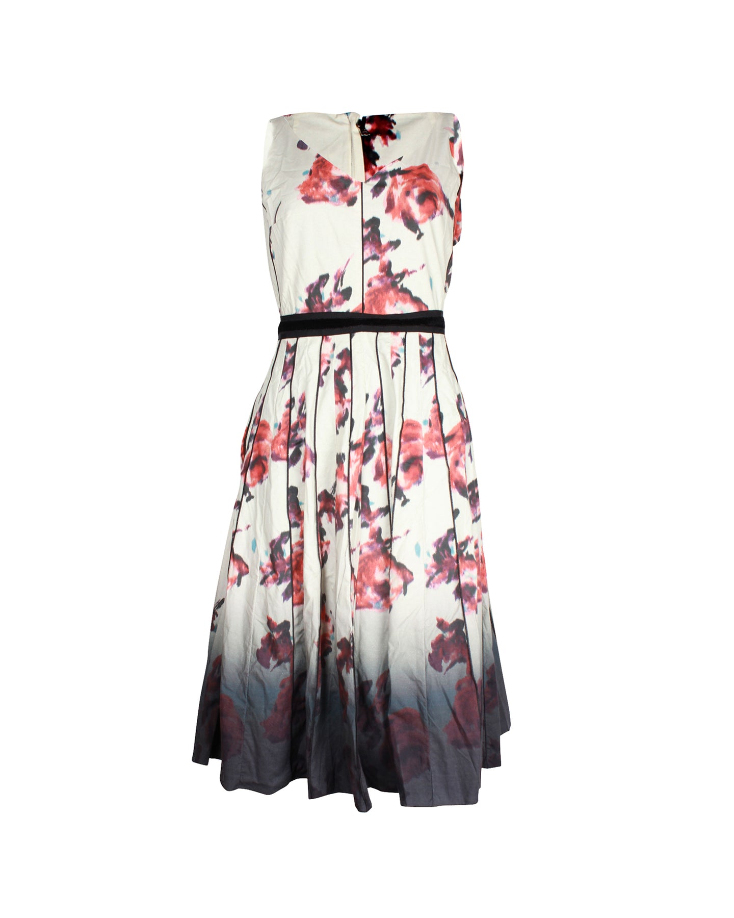 Marc Jacobs Bedrucktes Midi-Kleid aus Baumwolle mit Blumenmuster