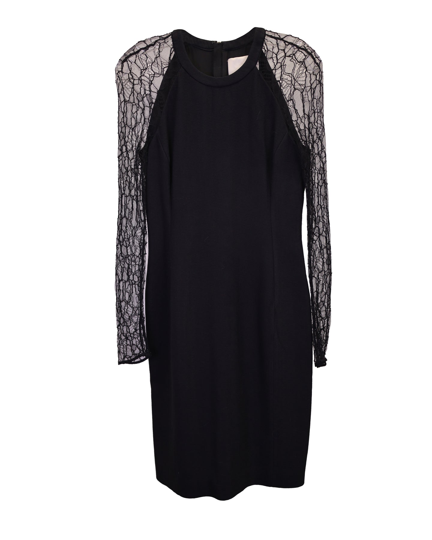 Jason Wu Kleid mit Spitzenmuster aus schwarzer Viskose