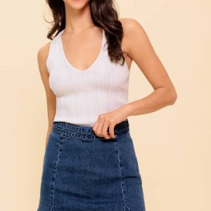 SONNTAG NACHMITTAG INDIGO SKORT