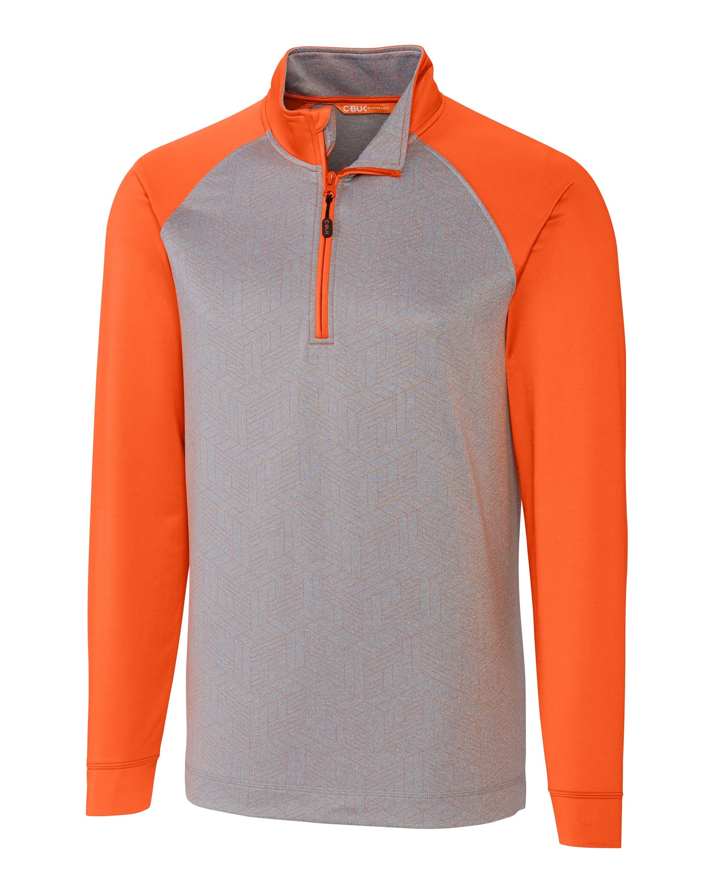 CBUK Herren All-Star bedruckte Jacke mit halbem Reißverschluss