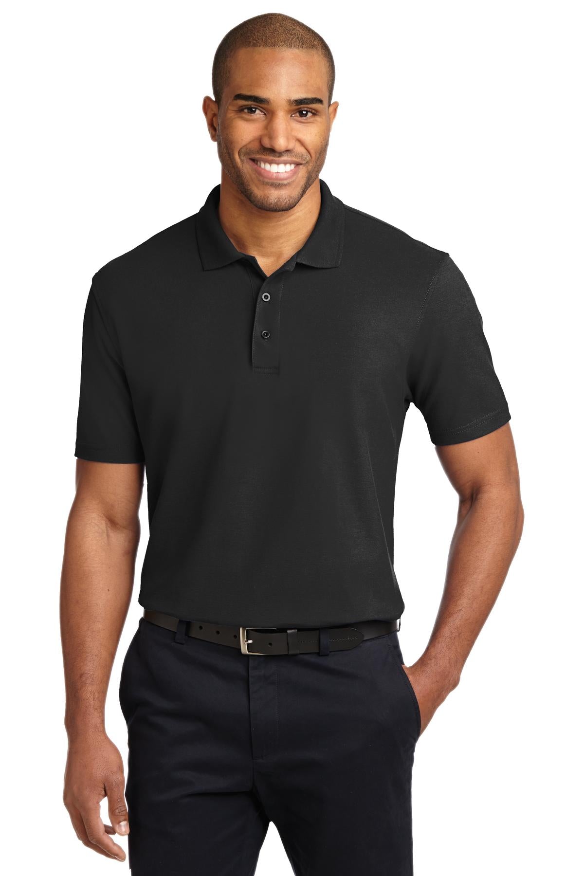 Port Authority Herren-Poloshirt mit hoher Fleckenentfernung. TLK510