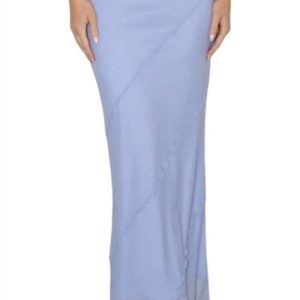 Lola Mesh Maxi Rock in Lavendel