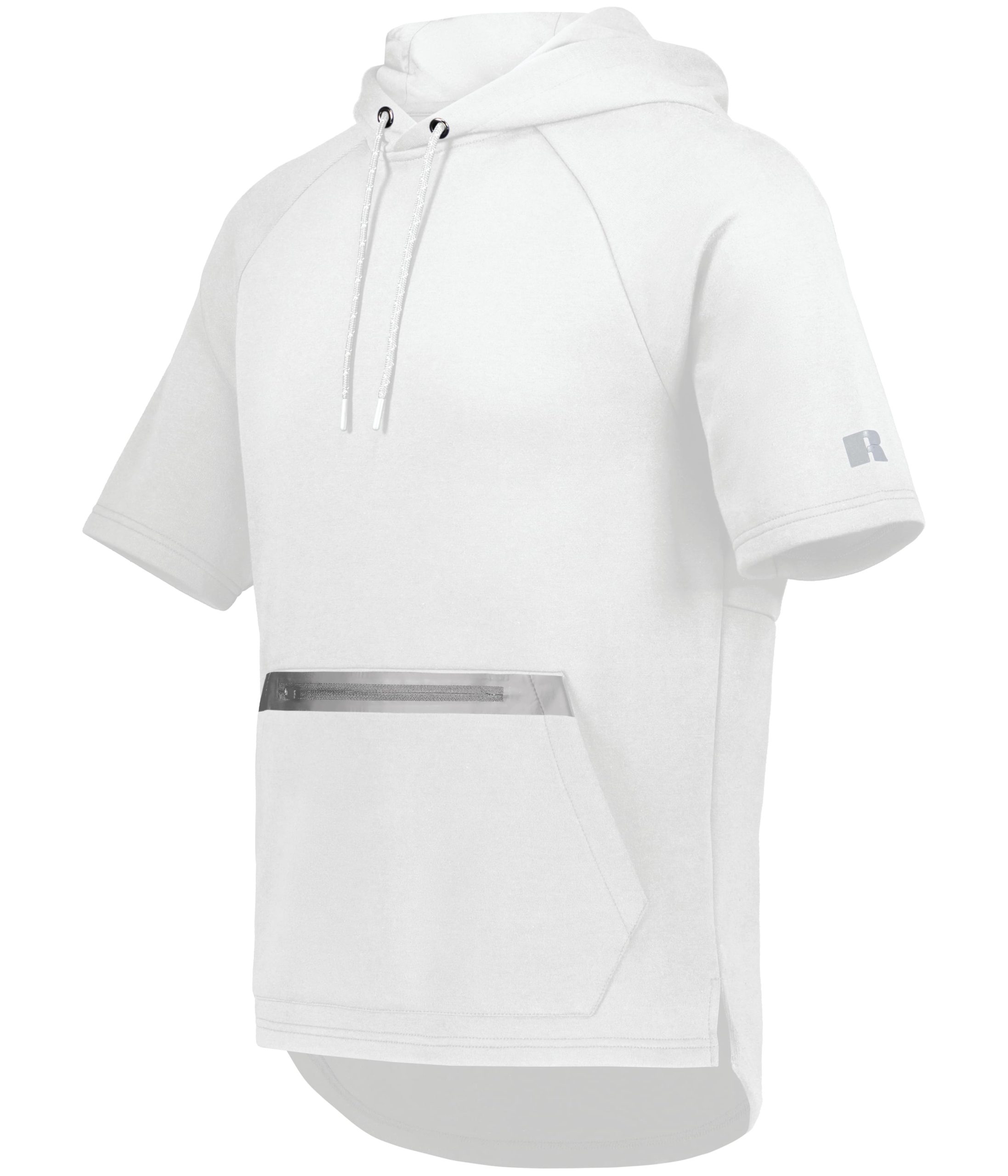 Russell Team Herren Legend Kurzarm Tech Fleece Kapuzenpullover