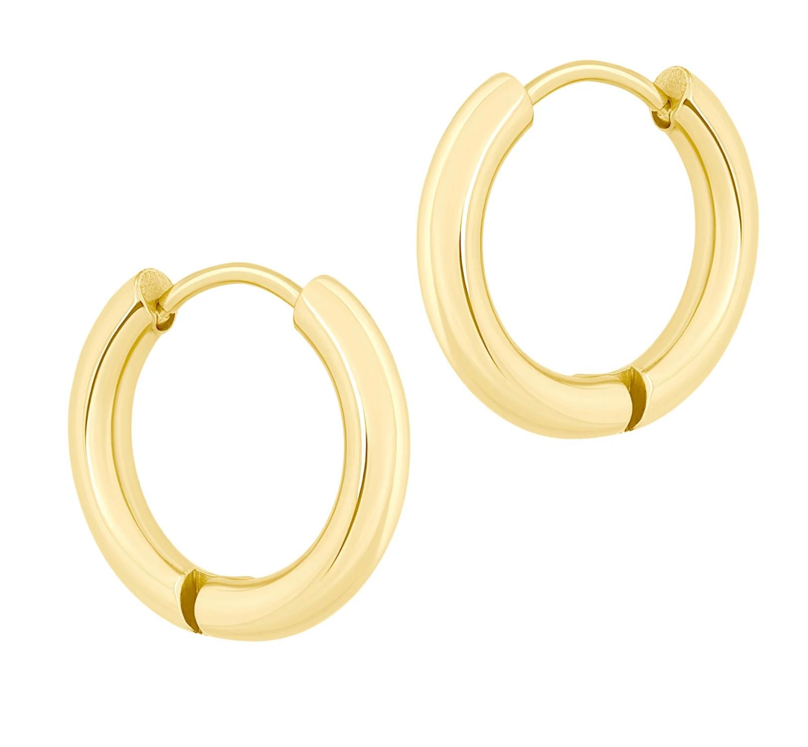 Mini Ringo Hoops aus Gold