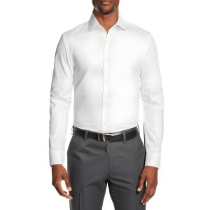 Collar French Cuff Knopf-Down Hemd