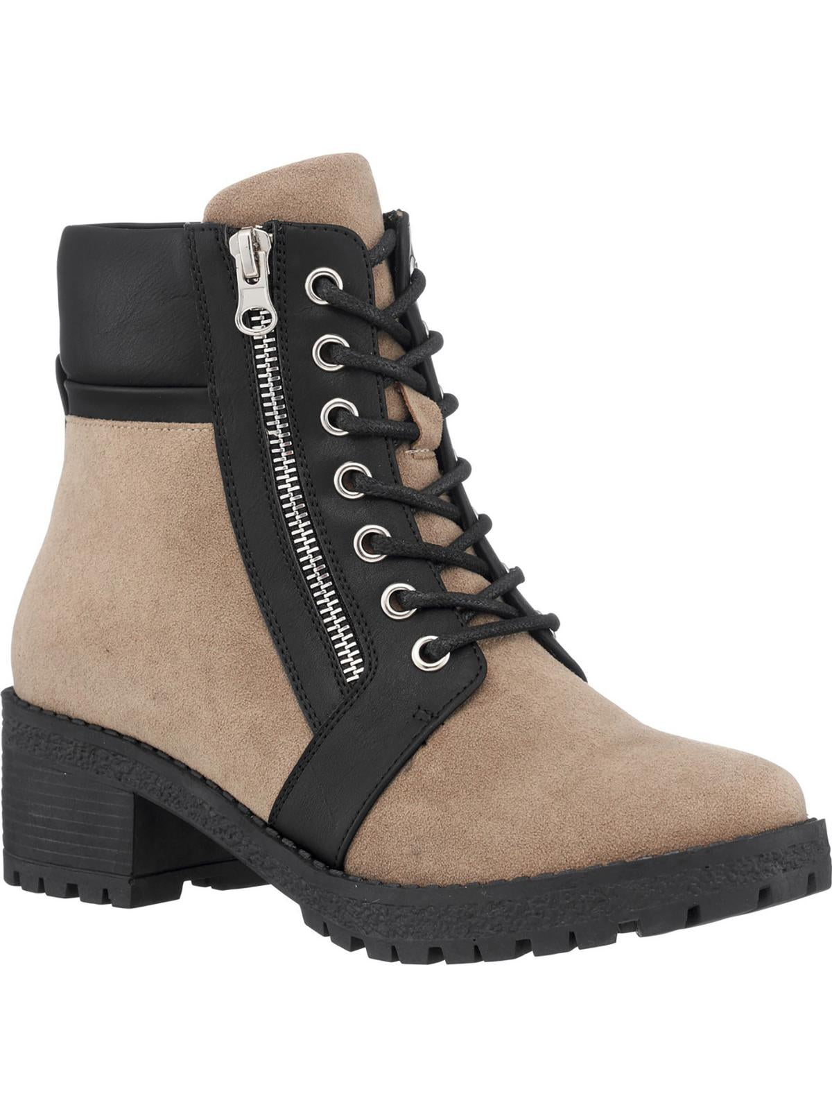 Taylor Damen Knöchel Reißverschluss Combat & Schnürstiefeletten