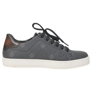 Berluti Playtime Sneaker in grau beschichtetem Canvas