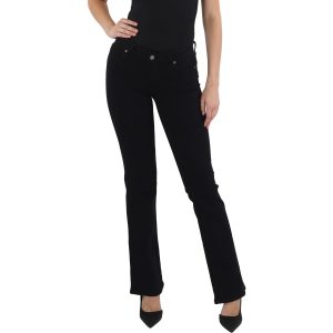 boot cut niedriger Bund bootcut Jeans