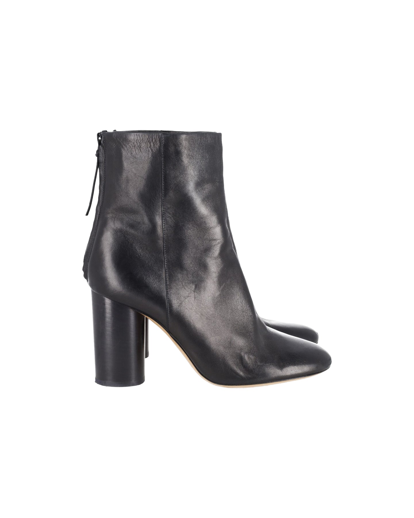 Isabel Marant Garrett Stiefeletten aus schwarzem Leder