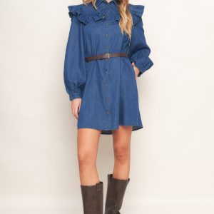 BLUEBIRD COWGIRL Denim Minikleid