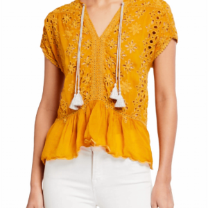 leith top in persimmon