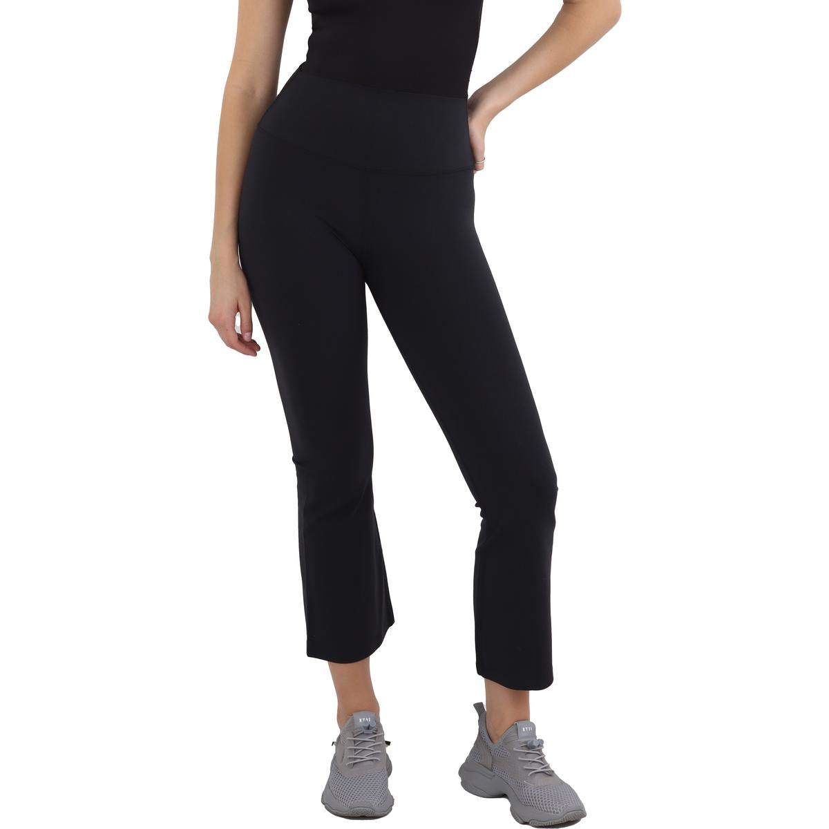 High-Waist Yogahose aus Nylon