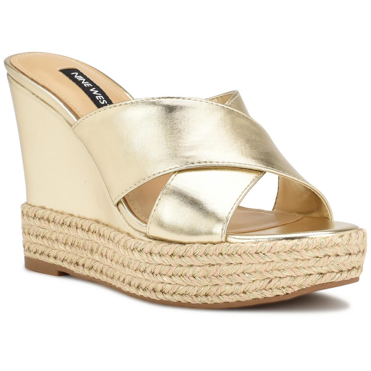 Hues 3 Sandalen mit Keilabsatz und offener Zehe