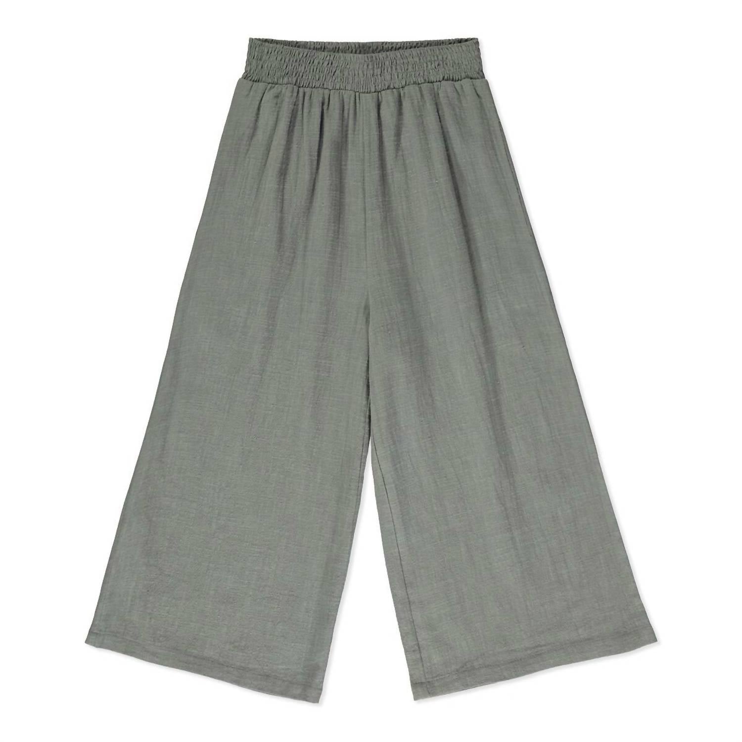 Mädchen Palazzo Hose in grau