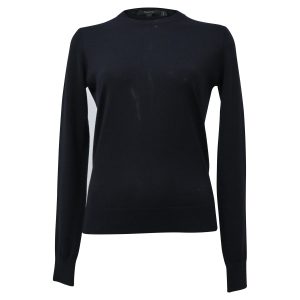 Theory Crewneck Regal Pullover in Marineblau Wolle 7748703486012