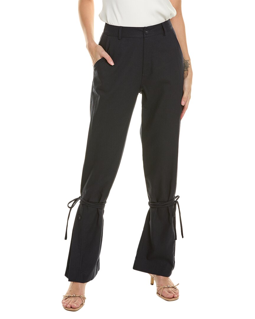 SUBOO Quartz Leinen-Blend Entspannte Hose