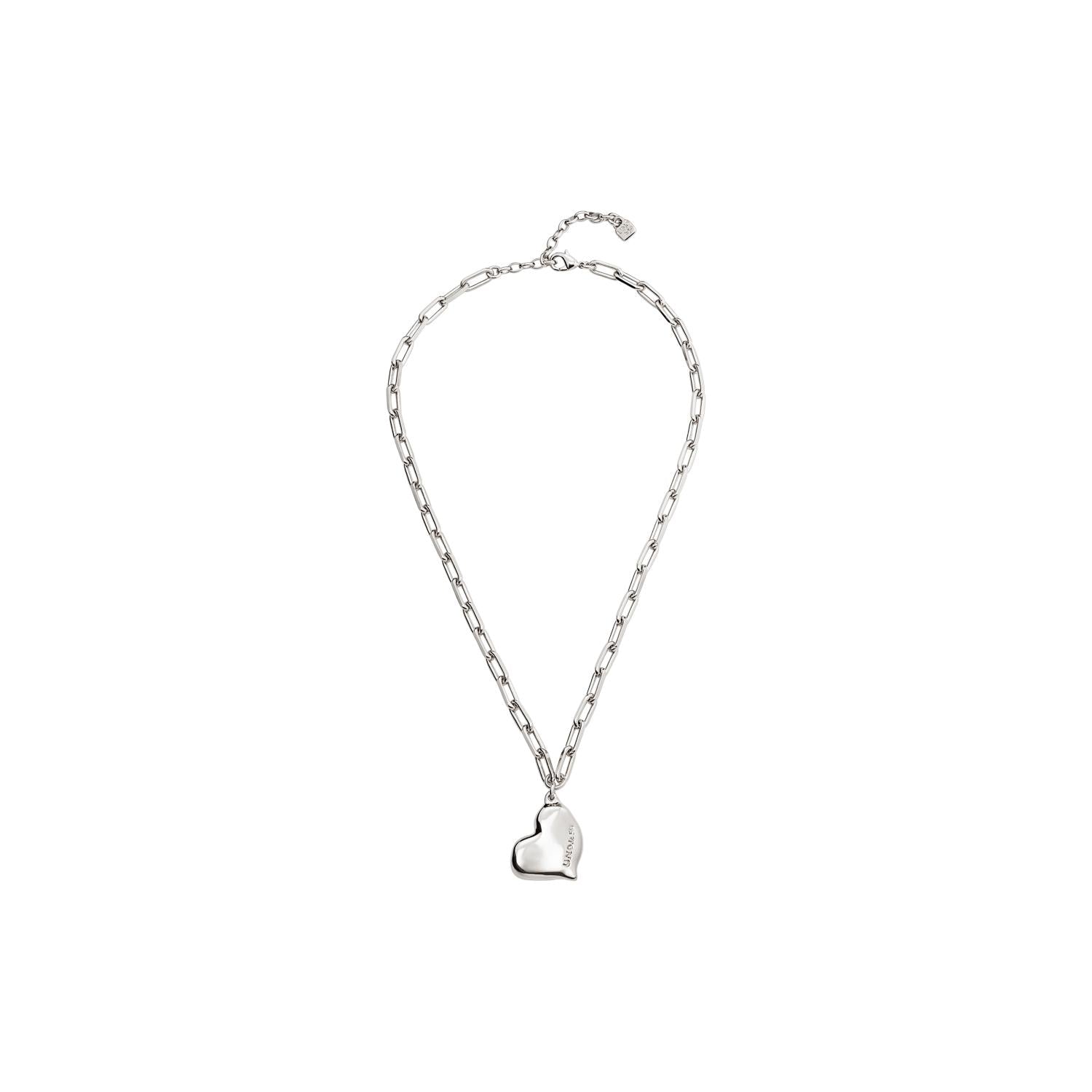 Herzschlag Halskette in Silber