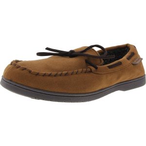 Faux fur Velourslederimitat loafer Pantoffeln