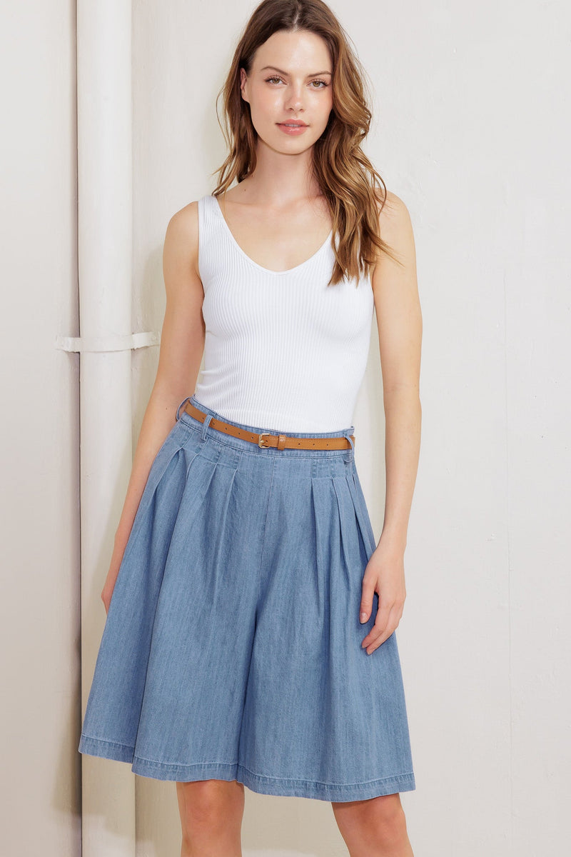 SERENITY HILL CHAMBRAY KURZ