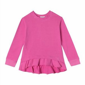 Mädchen s langen Ärmel Tops in Berry