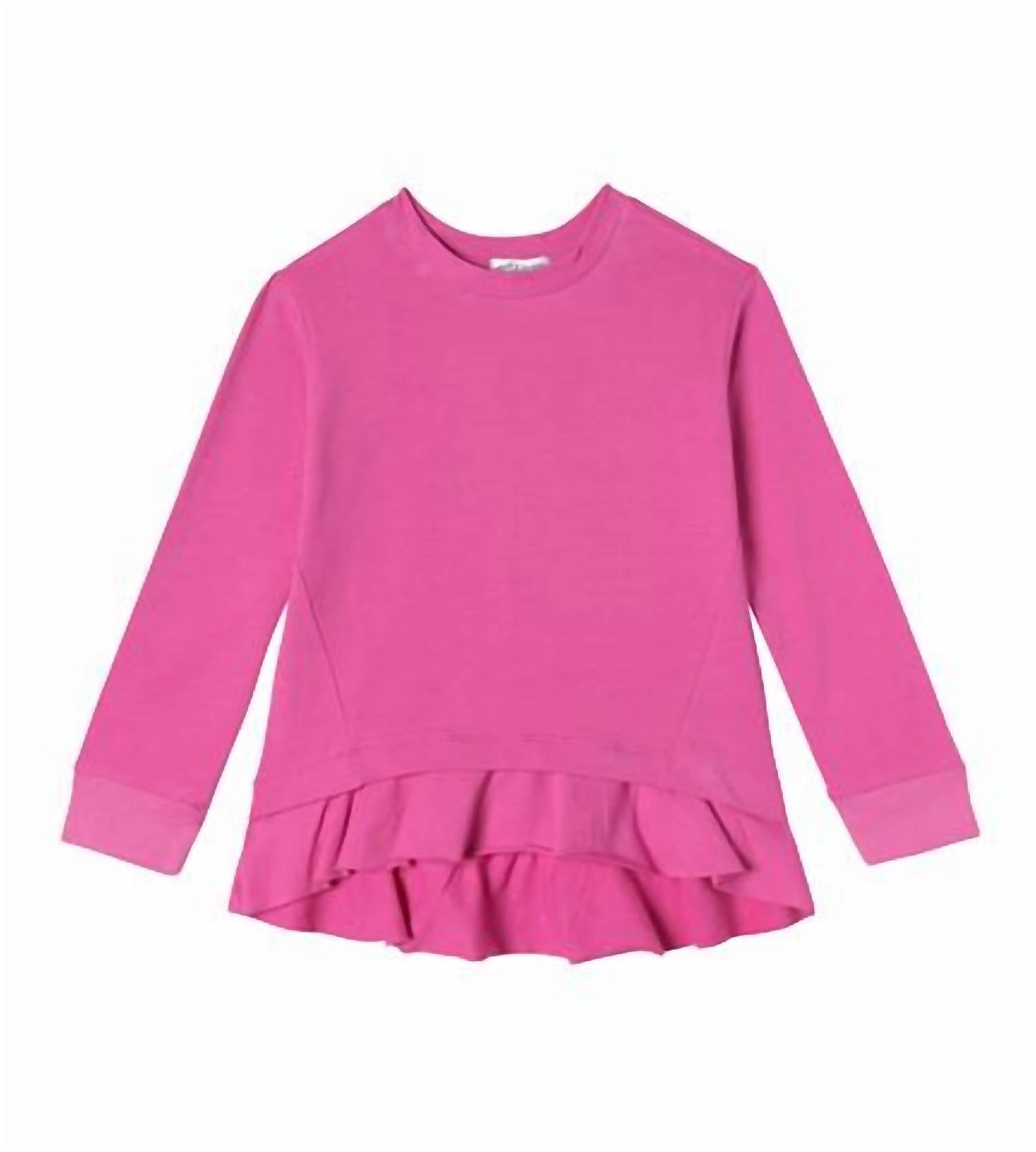 Langarmshirts für Mädchen in Berry