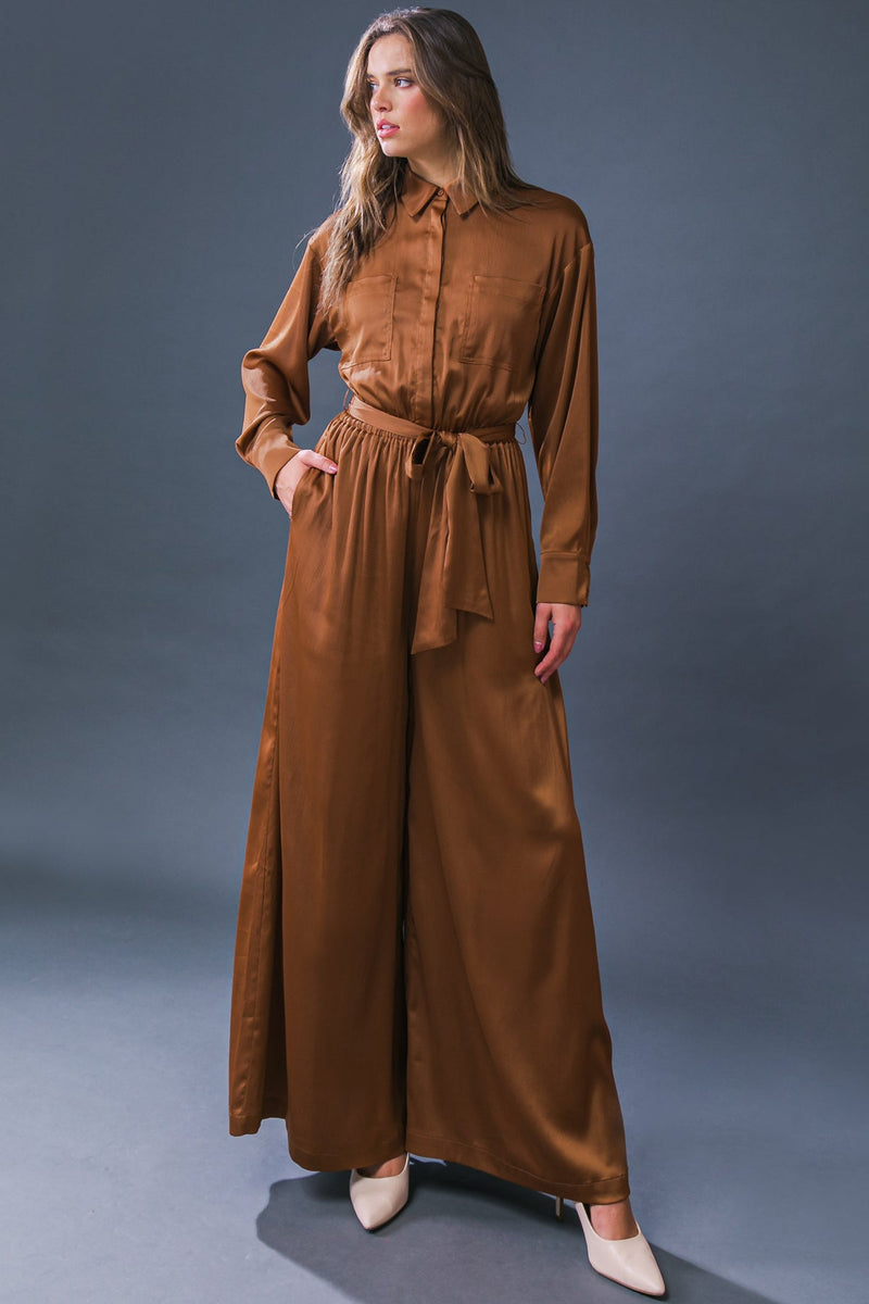EINFACH TRENDY gewebt Jumpsuit