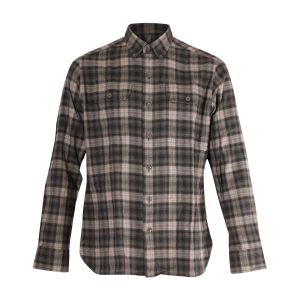 Tom Ford Checked Print Lange Ärmel Knopf vor Shirt aus mehrfarbiger Baumwolle 7748695556156