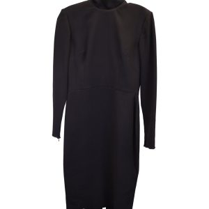 Alex Perry Kleid mit V-Ausschnitt in Schwarz