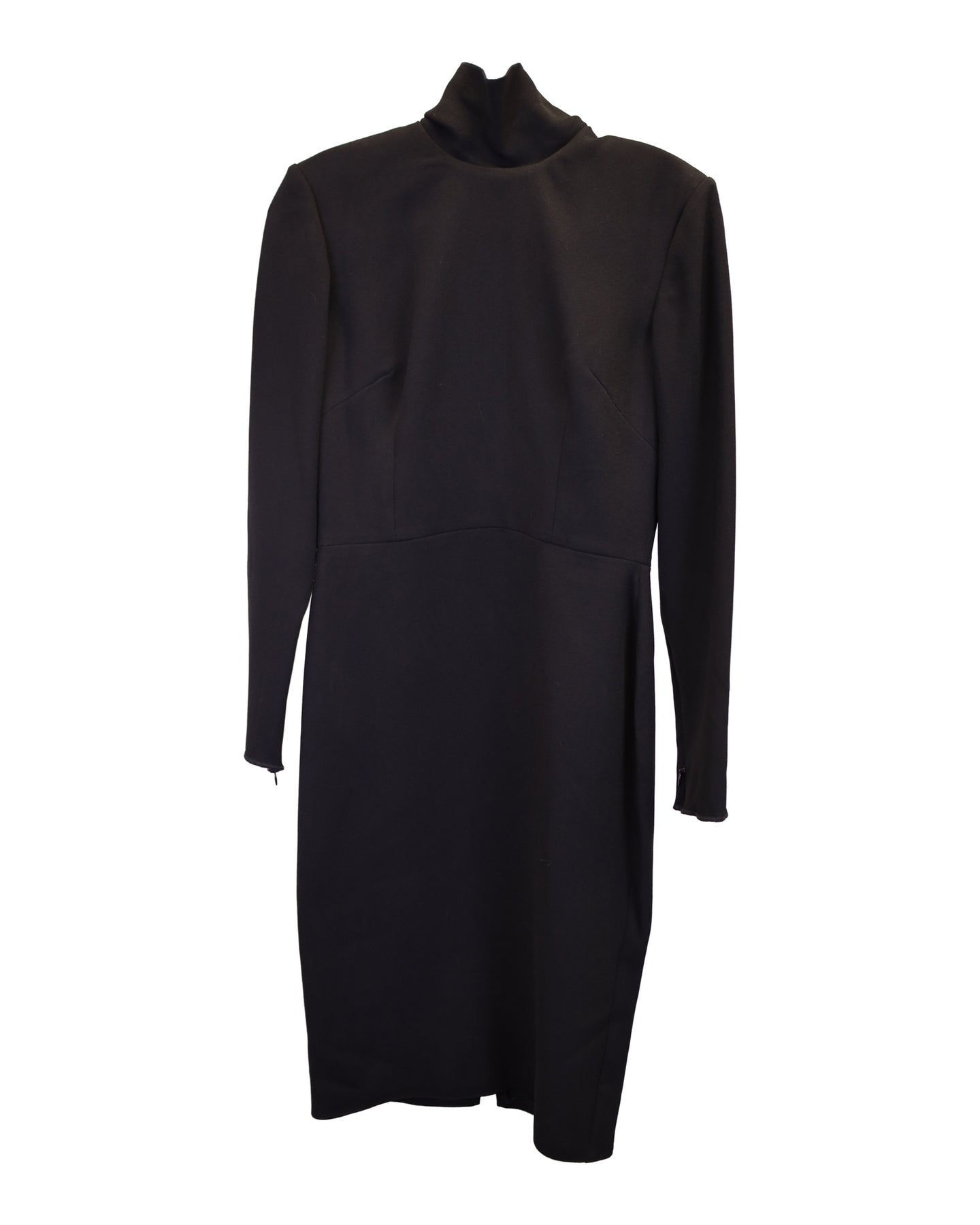 Alex Perry Kleid mit V-Ausschnitt in Schwarz