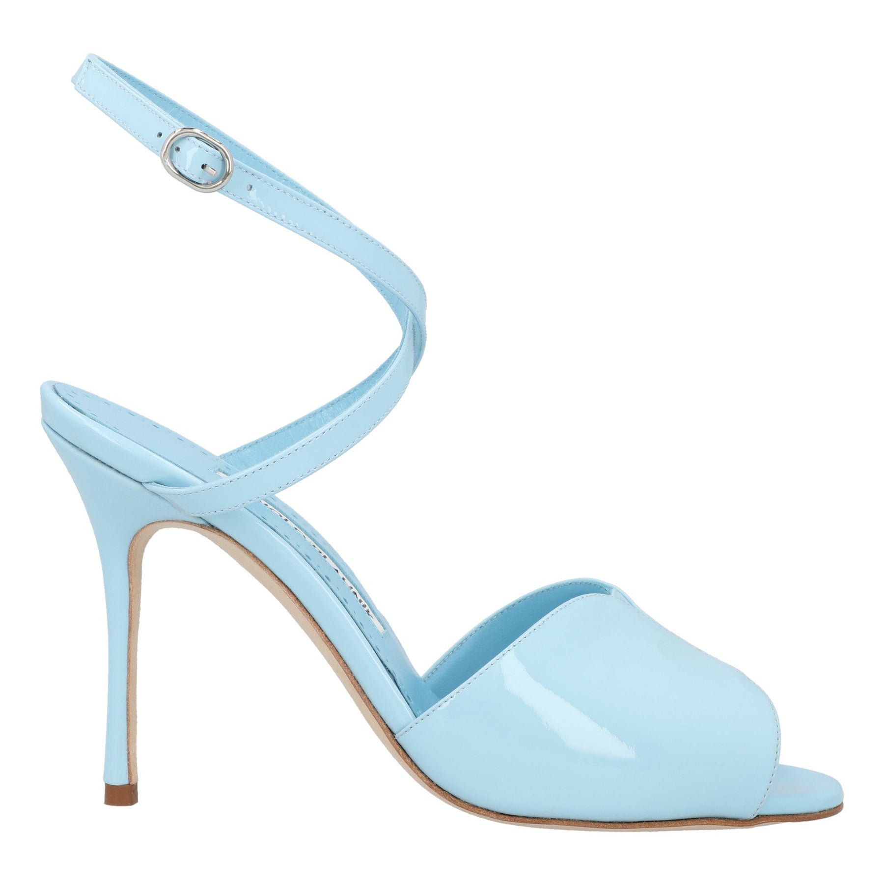 Manolo Blahnik Hourani 105 Sandale Blau