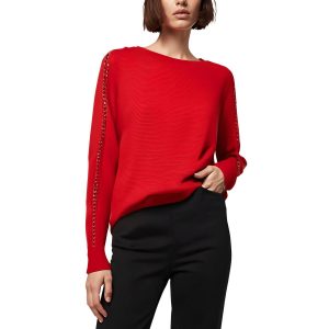Chain Strickpullover mit Rippen